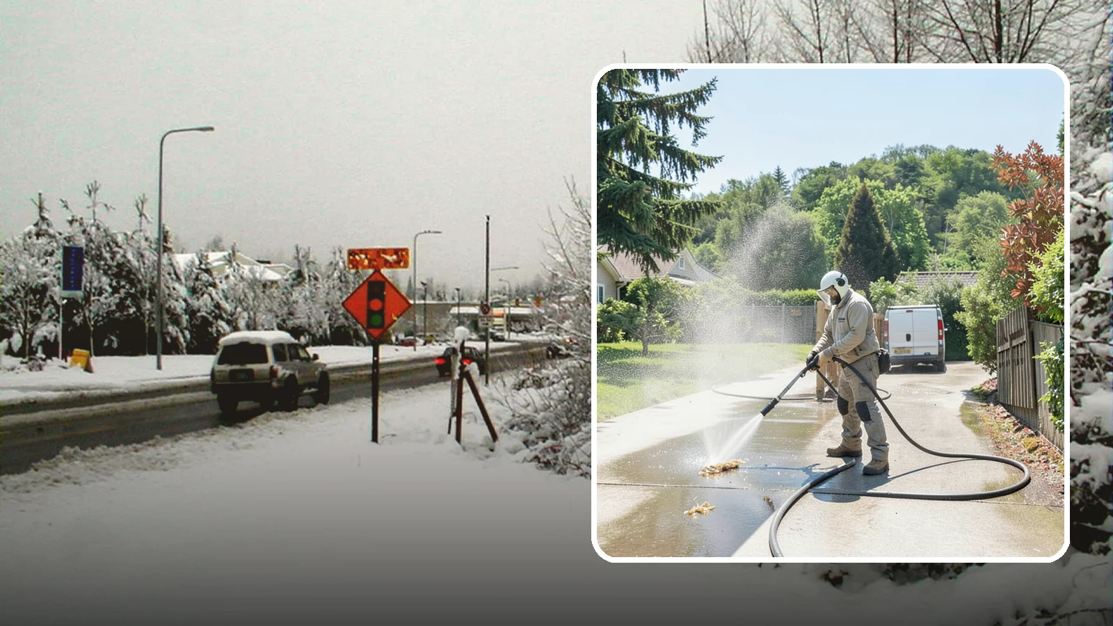 Driveway Gum Removal in Newcastle, King County, WA - Removal of stuck-on gum that hardens onto driveways and entry areas in high-foot-traffic spots.
