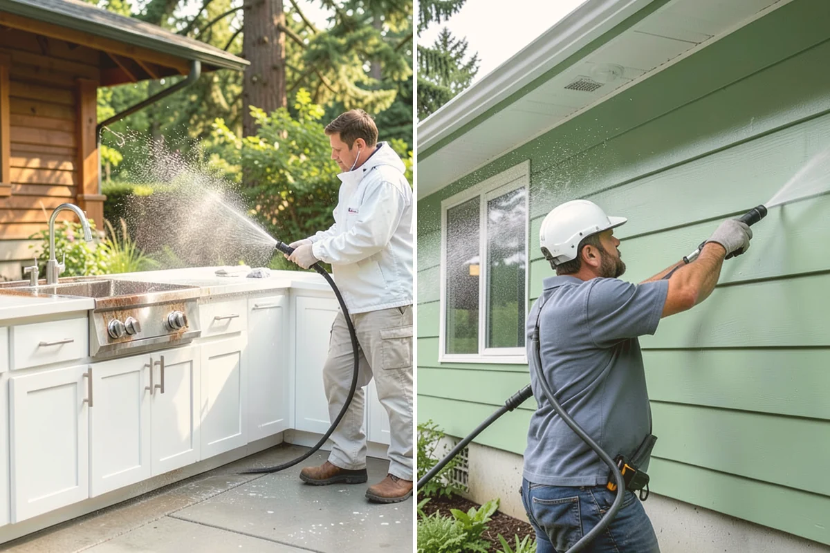 Driveway Gum Removal in Newcastle, King County, WA - Locate and count the gum deposits