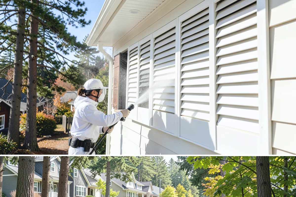Driveway Gum Removal in Normandy Park, King County, WA - Any dry day works, though warmer conditions soften gum and speed removal.