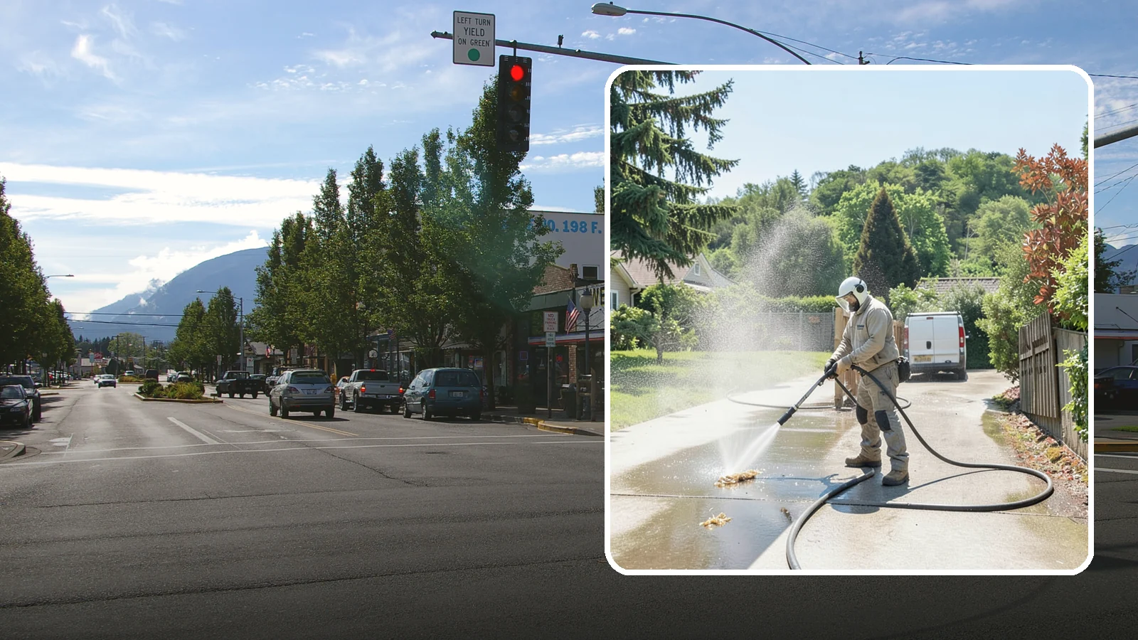 Driveway Gum Removal in North Bend, King County, WA - Removal of stuck-on gum that hardens onto driveways and entry areas in high-foot-traffic spots.