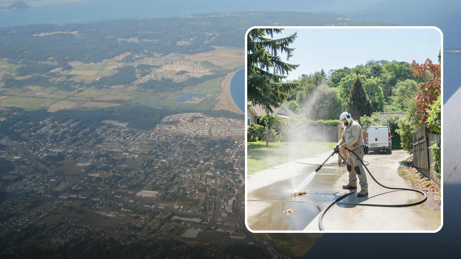 Driveway Gum Removal in Oak Harbor, Island County, WA - Removal of stuck-on gum that hardens onto driveways and entry areas in high-foot-traffic spots.
