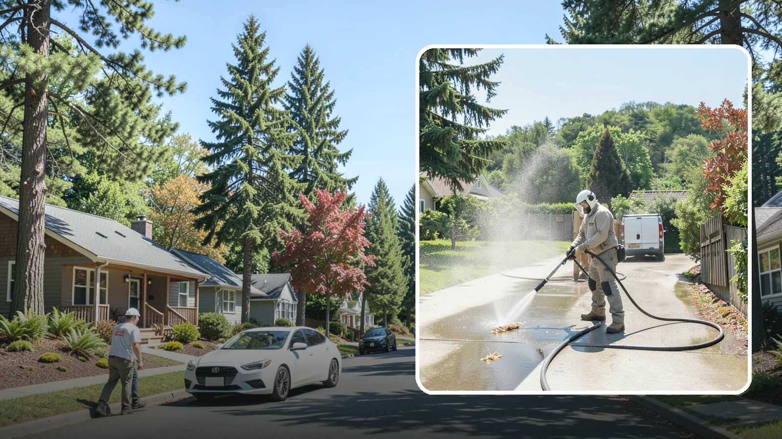 Driveway Gum Removal in Orting, Pierce County, WA - Removal of stuck-on gum that hardens onto driveways and entry areas in high-foot-traffic spots.