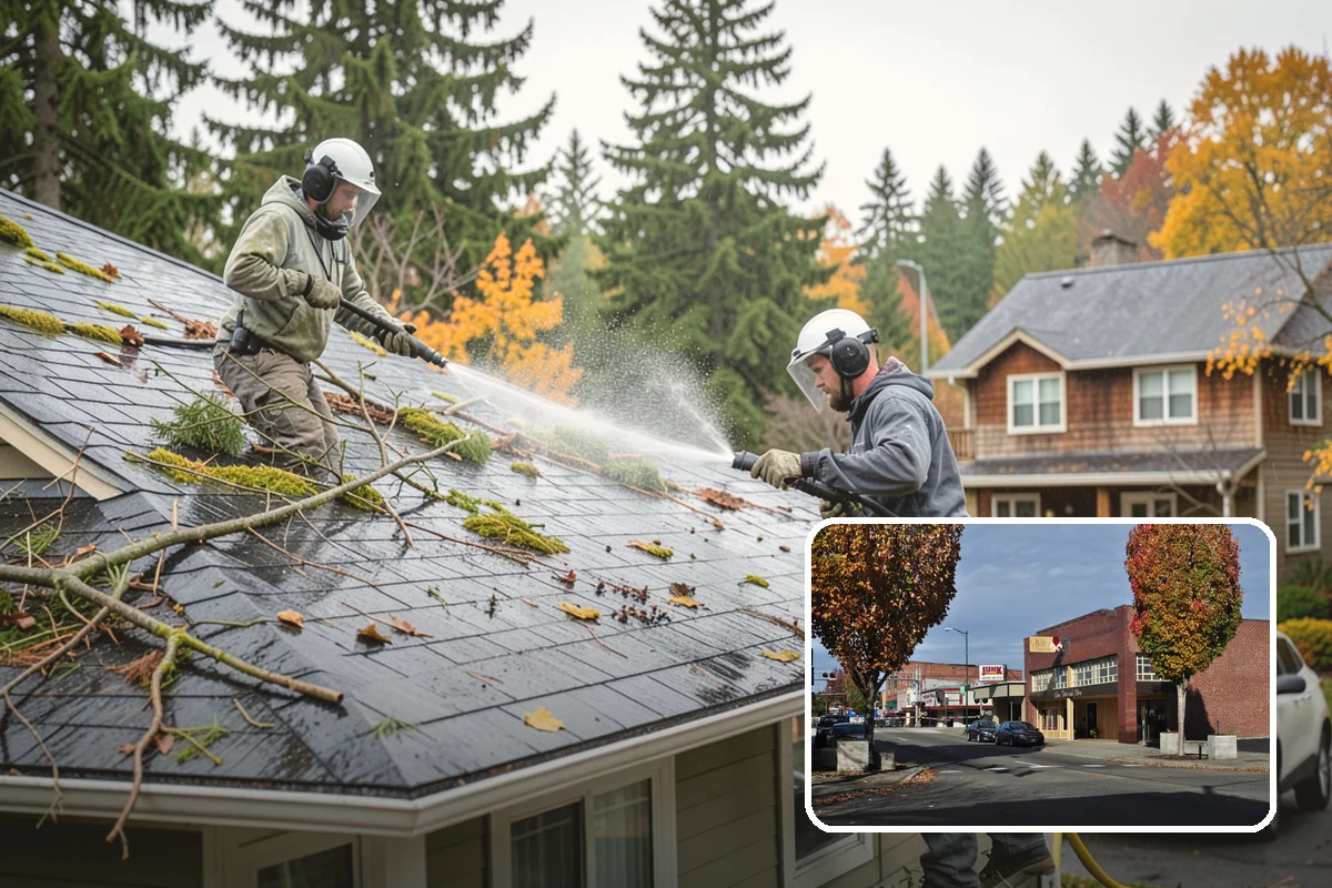 Driveway Gum Removal in Puyallup, Pierce County, WA - Removes hardened gum without leaving residue