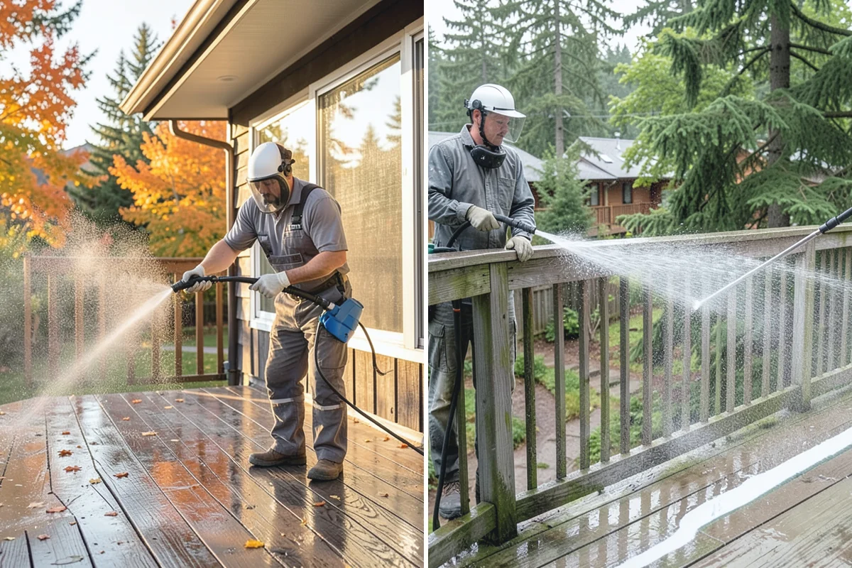Driveway Gum Removal in Redmond, King County, WA - Locate and count the gum deposits