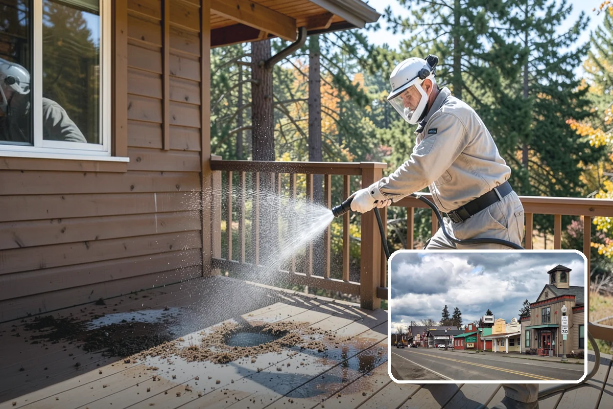 Driveway Gum Removal in Roy, Pierce County, WA - Removes hardened gum without leaving residue