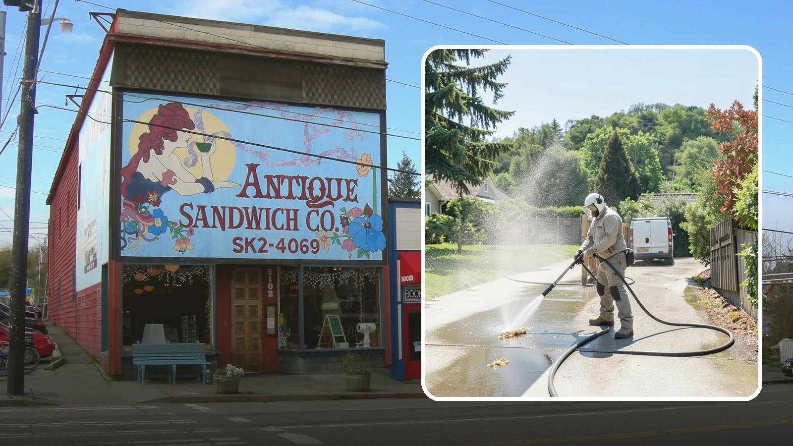 Driveway Gum Removal in Ruston, Pierce County, WA - Removal of stuck-on gum that hardens onto driveways and entry areas in high-foot-traffic spots.