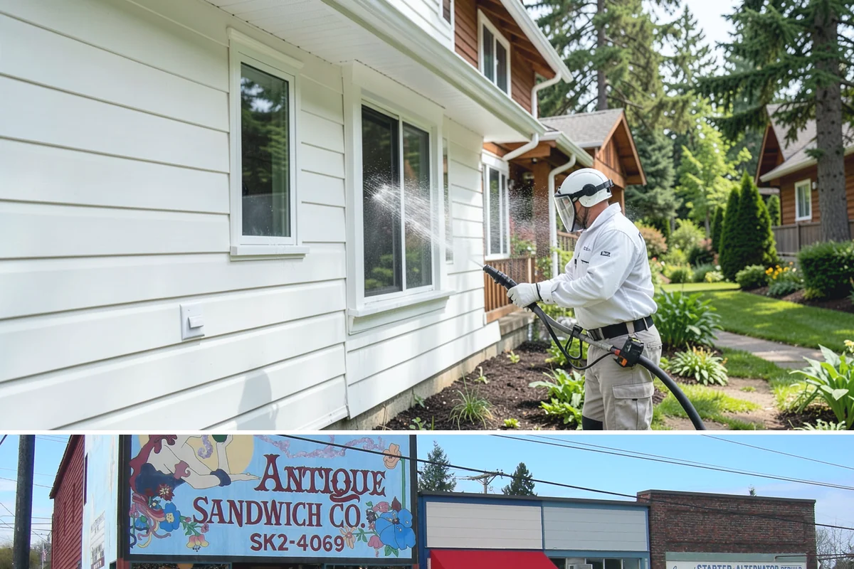 Driveway Gum Removal in Ruston, Pierce County, WA - Any dry day works, though warmer conditions soften gum and speed removal.