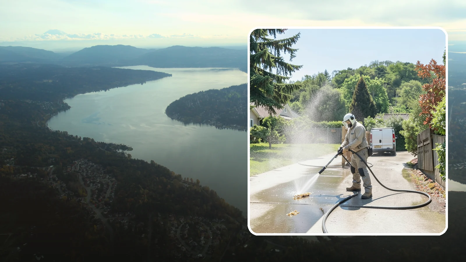 Driveway Gum Removal in Sammamish, King County, WA - Removal of stuck-on gum that hardens onto driveways and entry areas in high-foot-traffic spots.