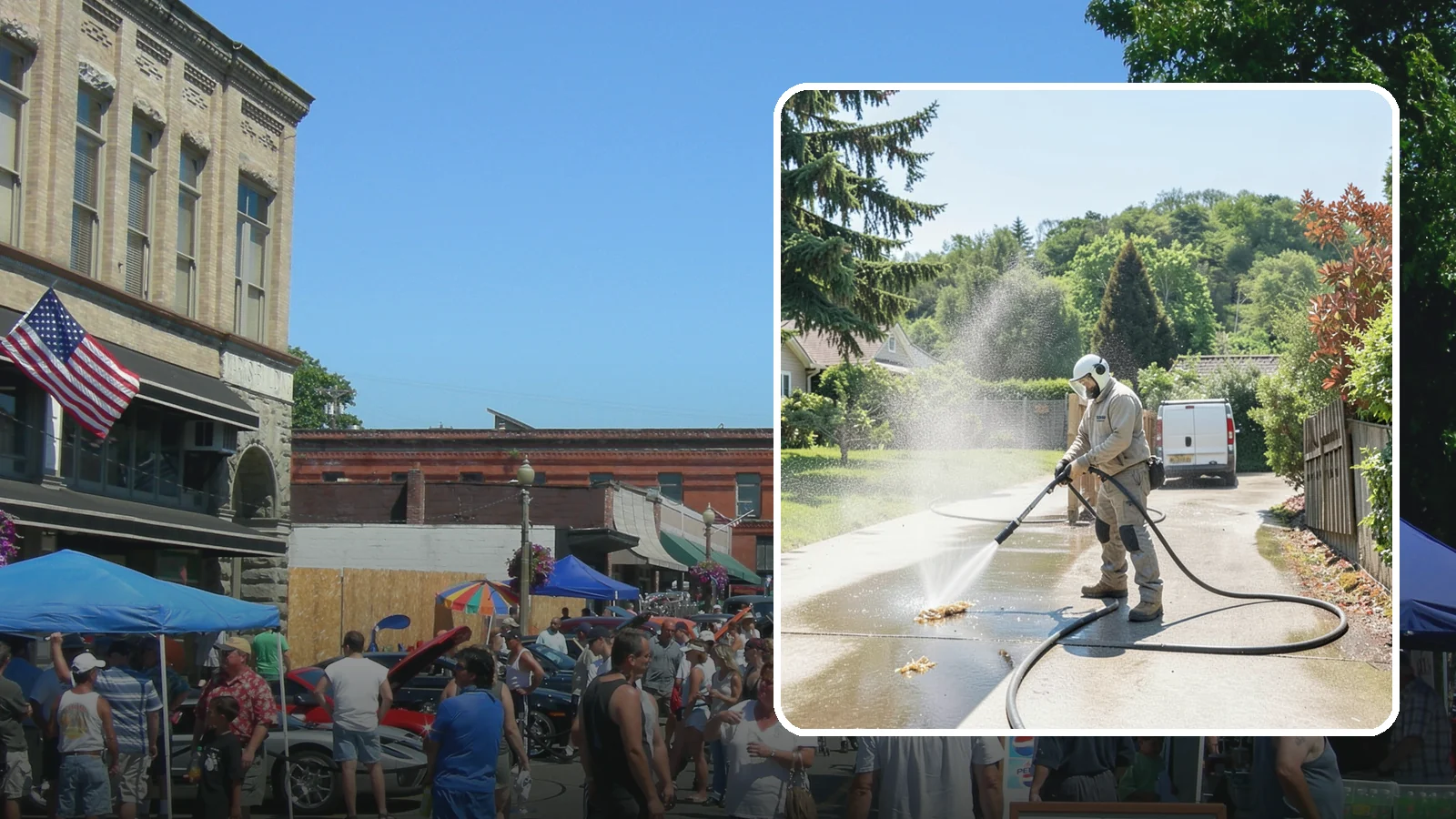 Driveway Gum Removal in Snohomish, Snohomish County, WA - Removal of stuck-on gum that hardens onto driveways and entry areas in high-foot-traffic spots.