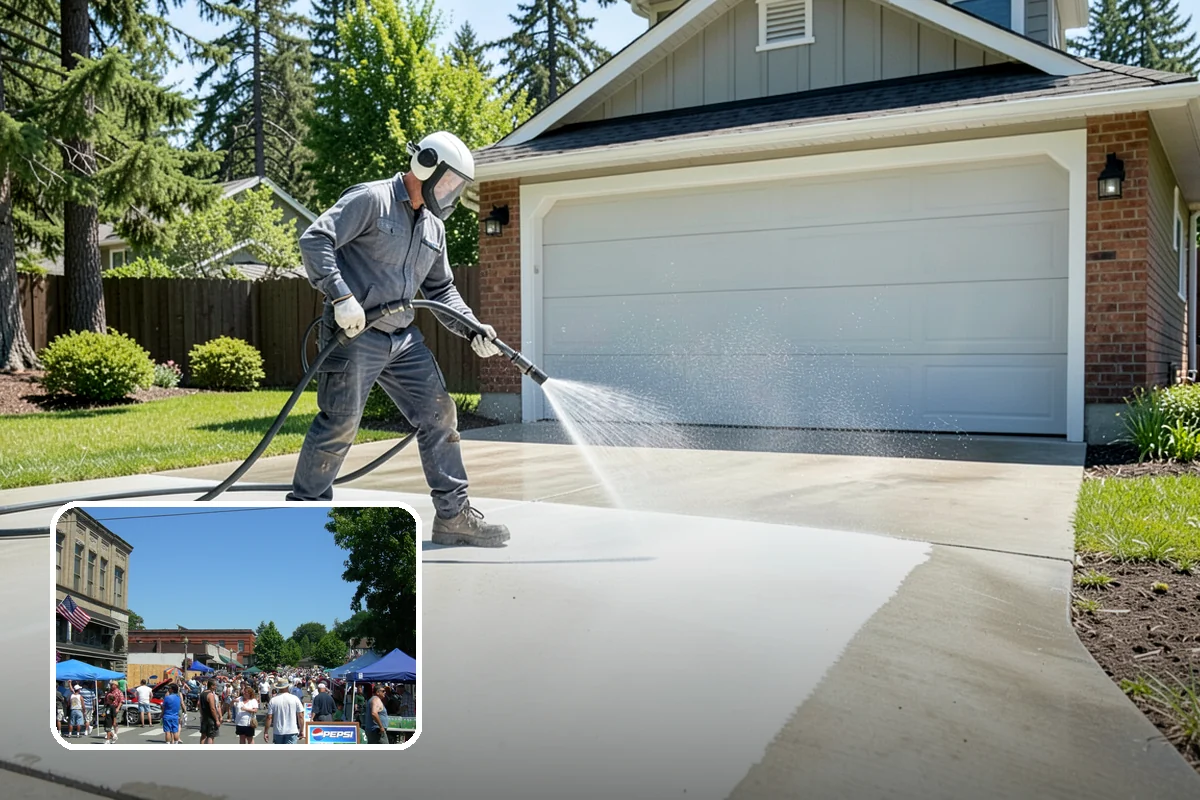 Driveway Gum Removal in Snohomish, Snohomish County, WA - Removes hardened gum without leaving residue