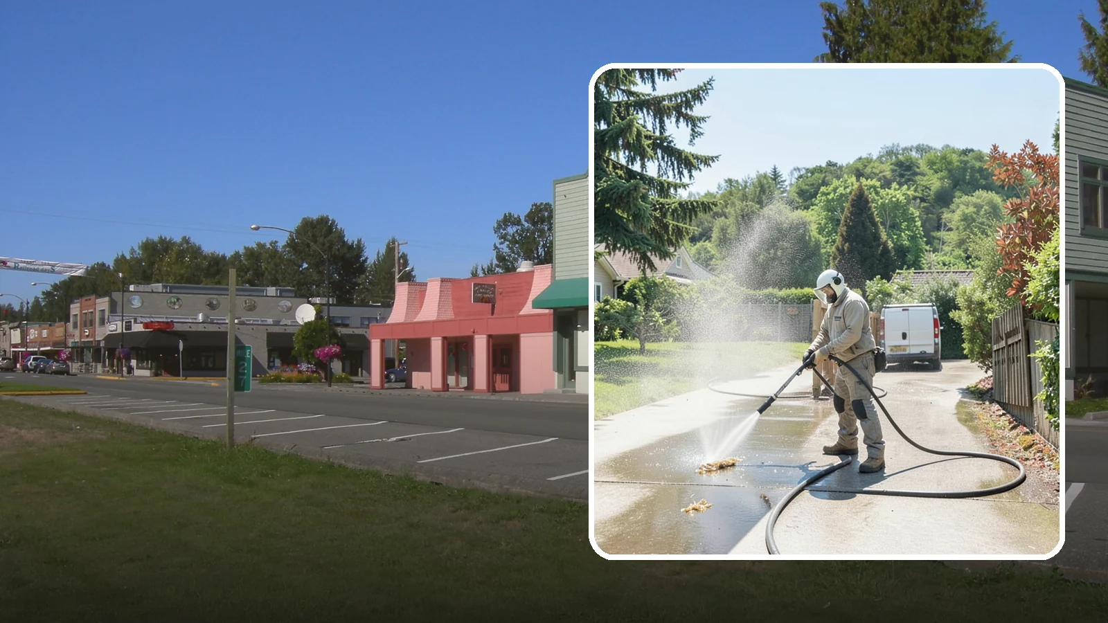 Driveway Gum Removal in Snoqualmie, King County, WA - Removal of stuck-on gum that hardens onto driveways and entry areas in high-foot-traffic spots.