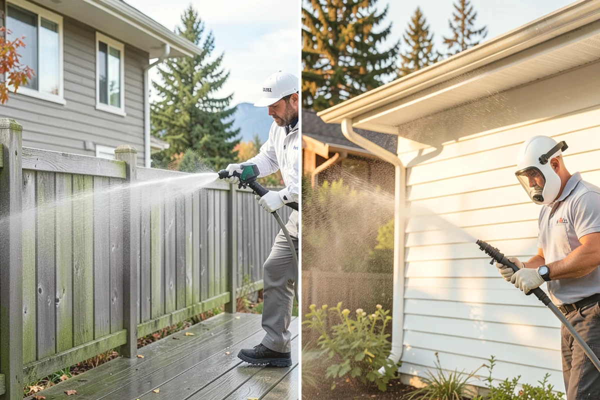 Driveway Gum Removal in Steilacoom, Pierce County, WA - Locate and count the gum deposits