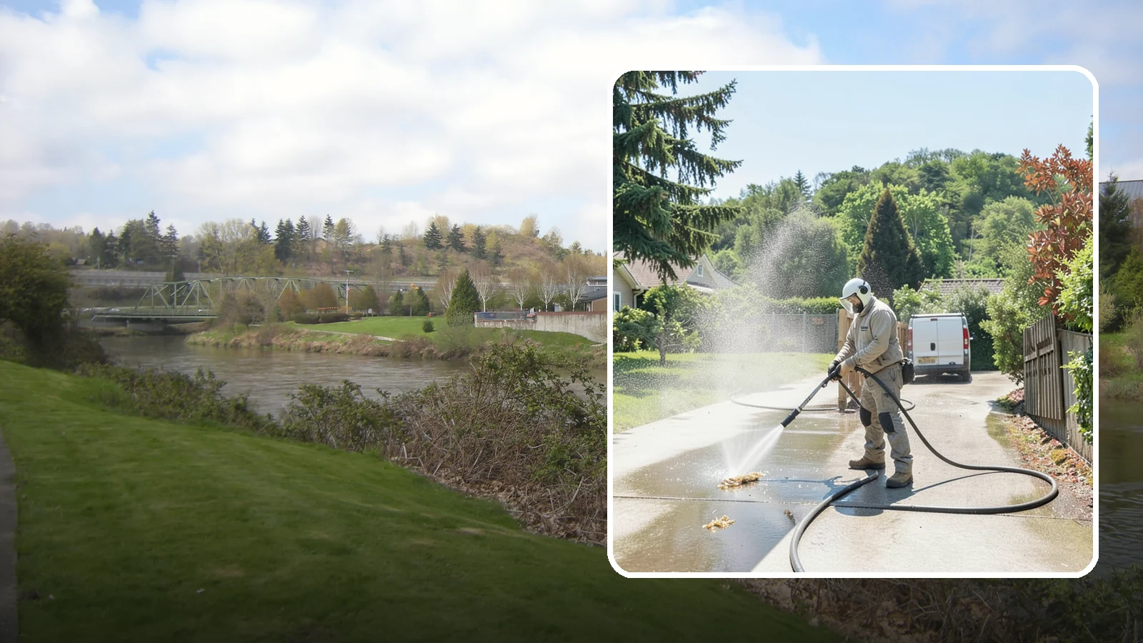 Driveway Gum Removal in Tukwila, King County, WA - Removal of stuck-on gum that hardens onto driveways and entry areas in high-foot-traffic spots.