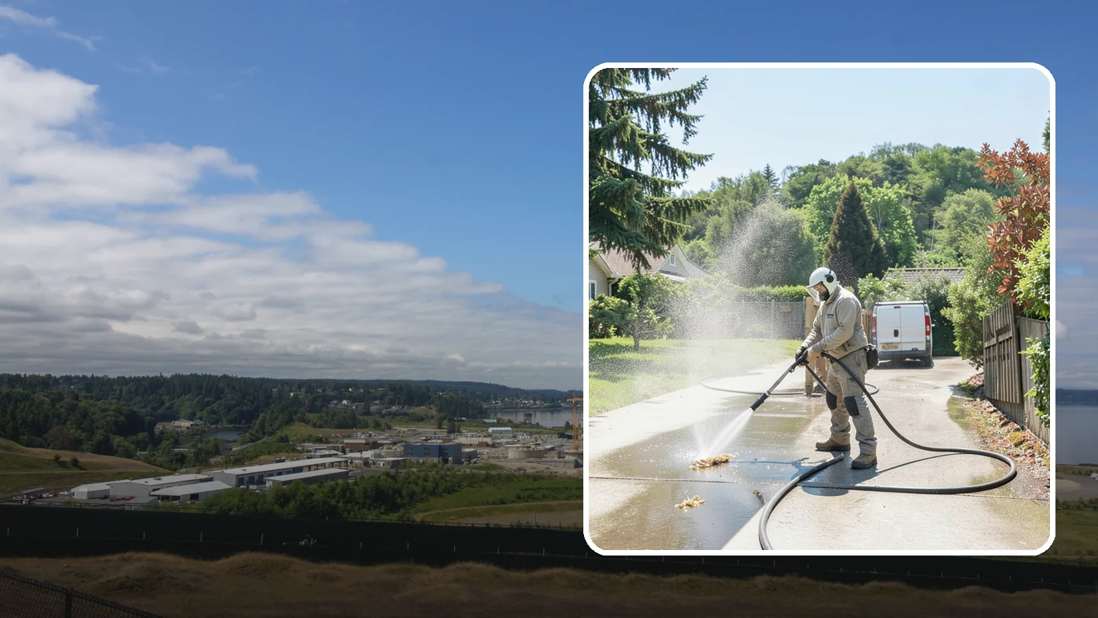 Driveway Gum Removal in University Place, Pierce County, WA - Removal of stuck-on gum that hardens onto driveways and entry areas in high-foot-traffic spots.