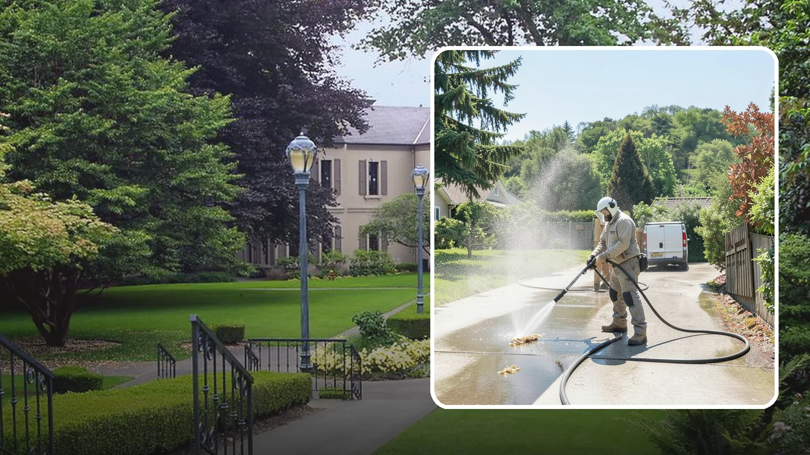 Driveway Gum Removal in Woodinville, King County, WA - Removal of stuck-on gum that hardens onto driveways and entry areas in high-foot-traffic spots.