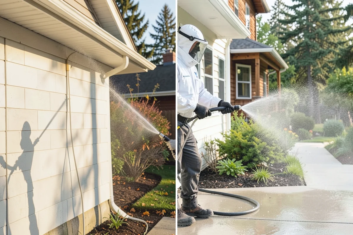 Driveway Gum Removal in Woodinville, King County, WA - Locate and count the gum deposits