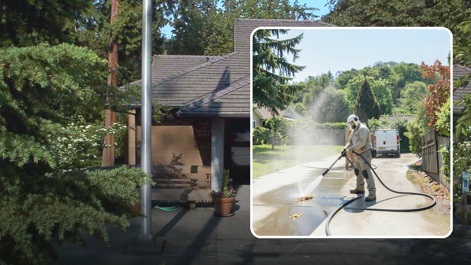 Driveway Gum Removal in Yarrow Point, King County, WA - Removal of stuck-on gum that hardens onto driveways and entry areas in high-foot-traffic spots.