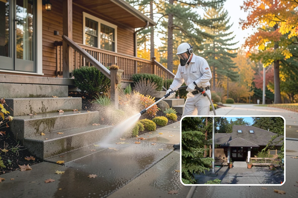 Driveway Gum Removal in Yarrow Point, King County, WA - Removes hardened gum without leaving residue