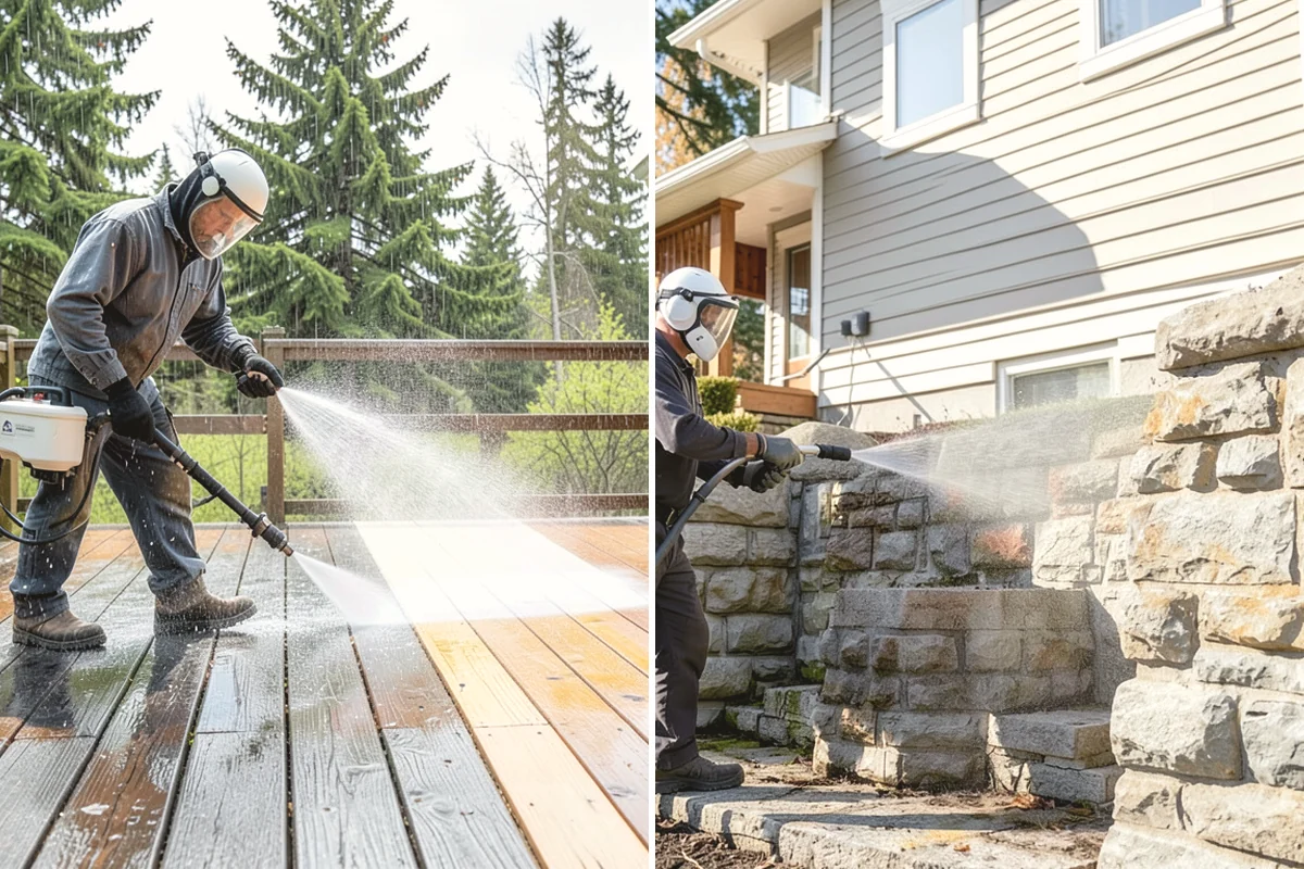 Driveway Gum Removal in Yarrow Point, King County, WA - Locate and count the gum deposits