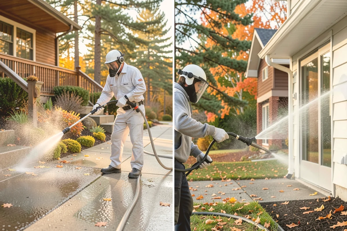 Driveway Oil Stain Removal in Algona, King County, WA - Assess the age and depth of the oil staining