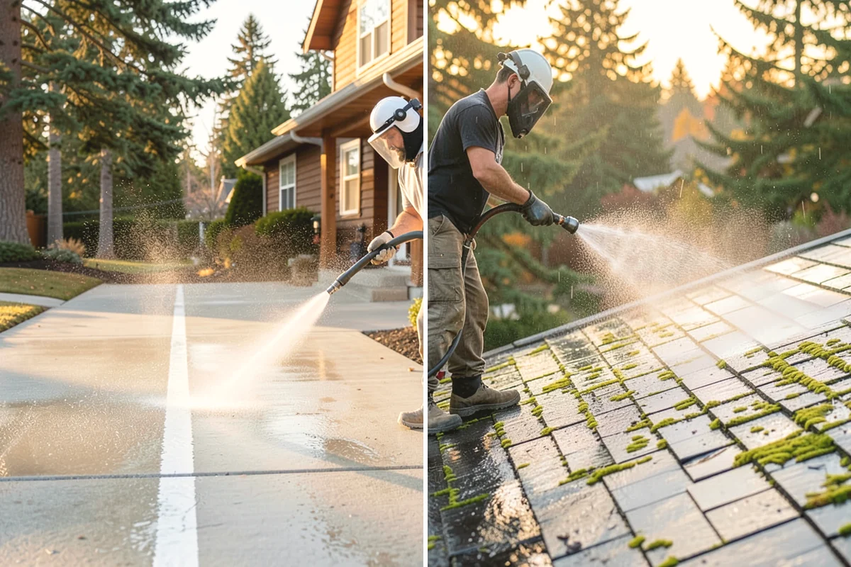 Driveway Oil Stain Removal in Anacortes, Skagit County, WA - Assess the age and depth of the oil staining