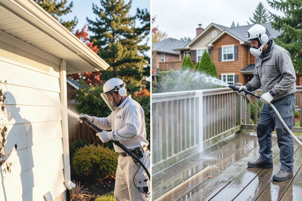 Driveway Oil Stain Removal in Auburn, King County, WA - Assess the age and depth of the oil staining
