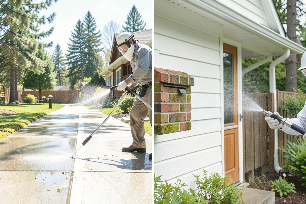 Driveway Oil Stain Removal in Burlington, Skagit County, WA - Assess the age and depth of the oil staining