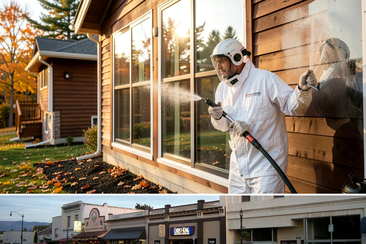 Driveway Oil Stain Removal in Burlington, Skagit County, WA - Warmer summer temperatures help degreasers work faster and lift oil more effectively.