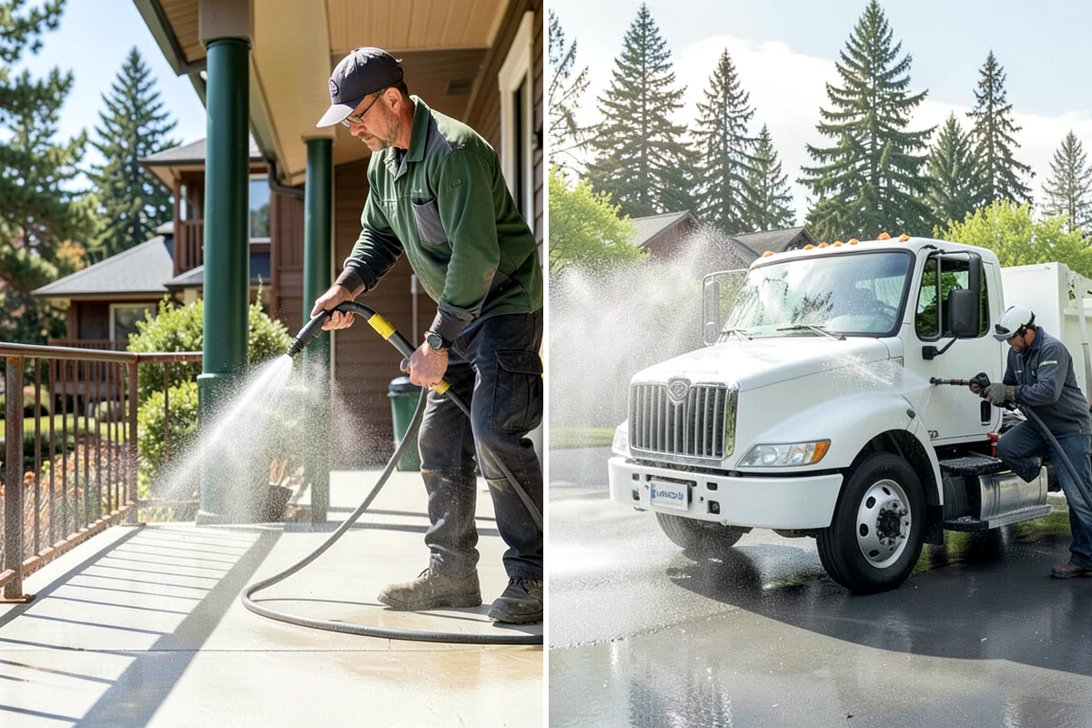 Driveway Oil Stain Removal in Clyde Hill, King County, WA - Assess the age and depth of the oil staining