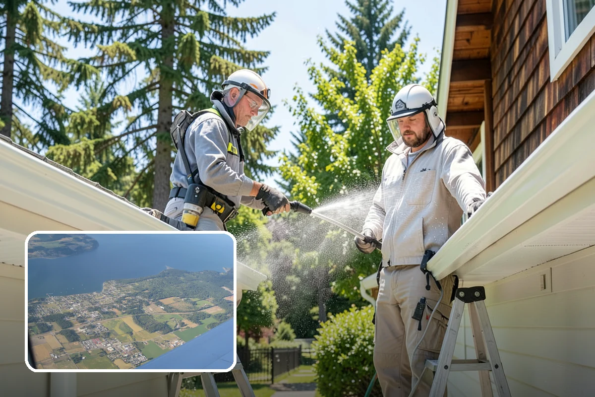 Driveway Oil Stain Removal in Coupeville, Island County, WA - Draws penetrated oil out of porous concrete