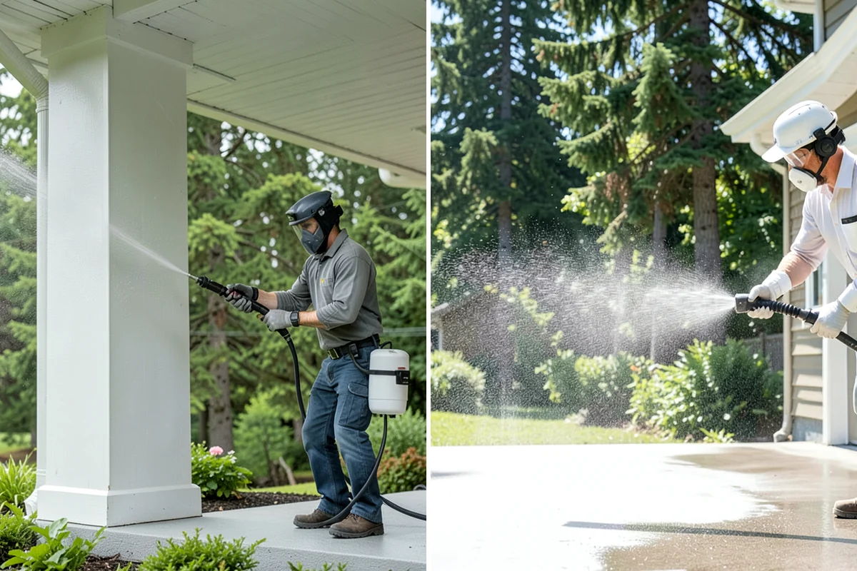 Driveway Oil Stain Removal in DuPont, Pierce County, WA - Assess the age and depth of the oil staining