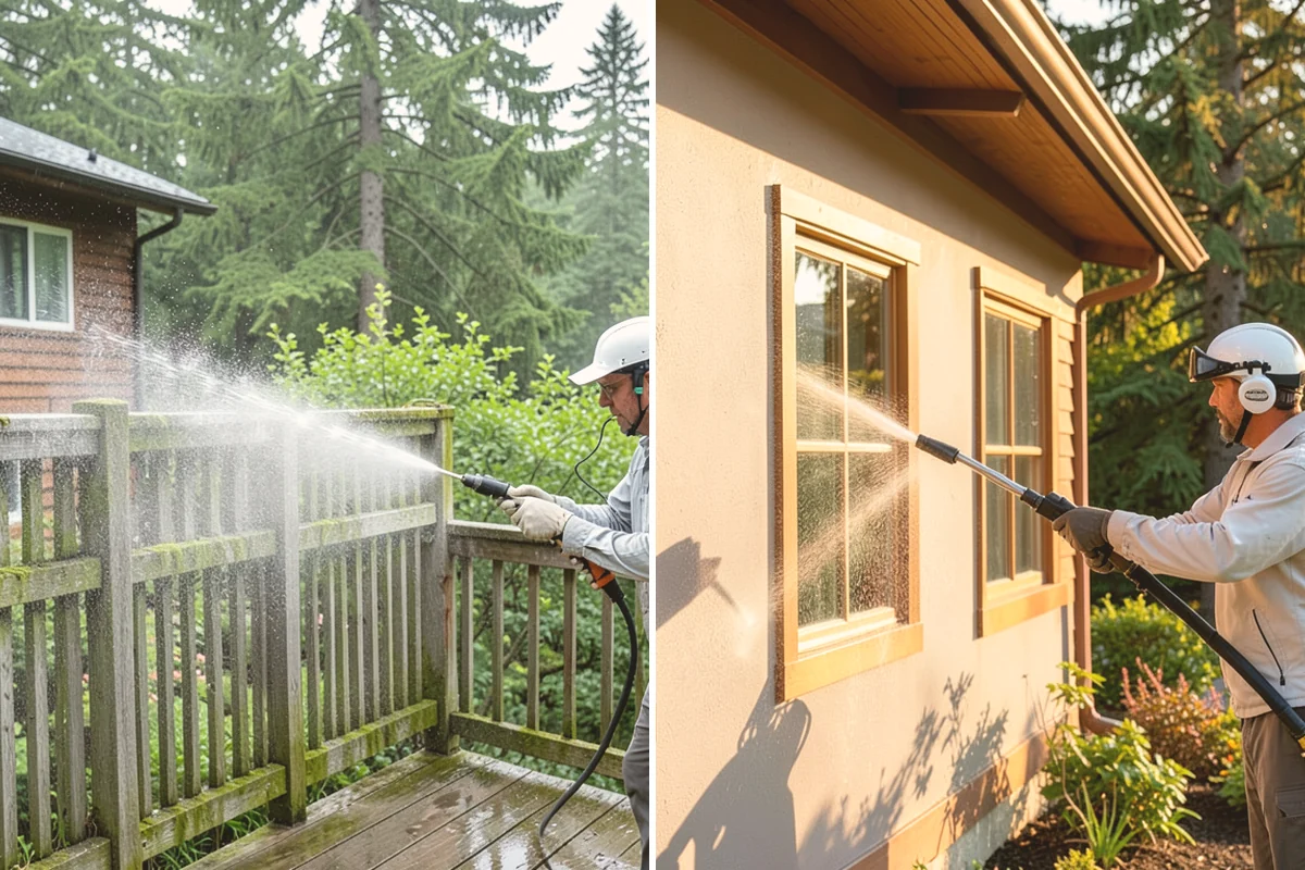 Driveway Oil Stain Removal in Eatonville, Pierce County, WA - Assess the age and depth of the oil staining