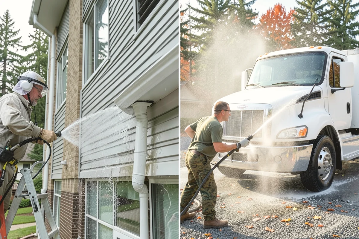 Driveway Oil Stain Removal in Edgewood, Pierce County, WA - Assess the age and depth of the oil staining