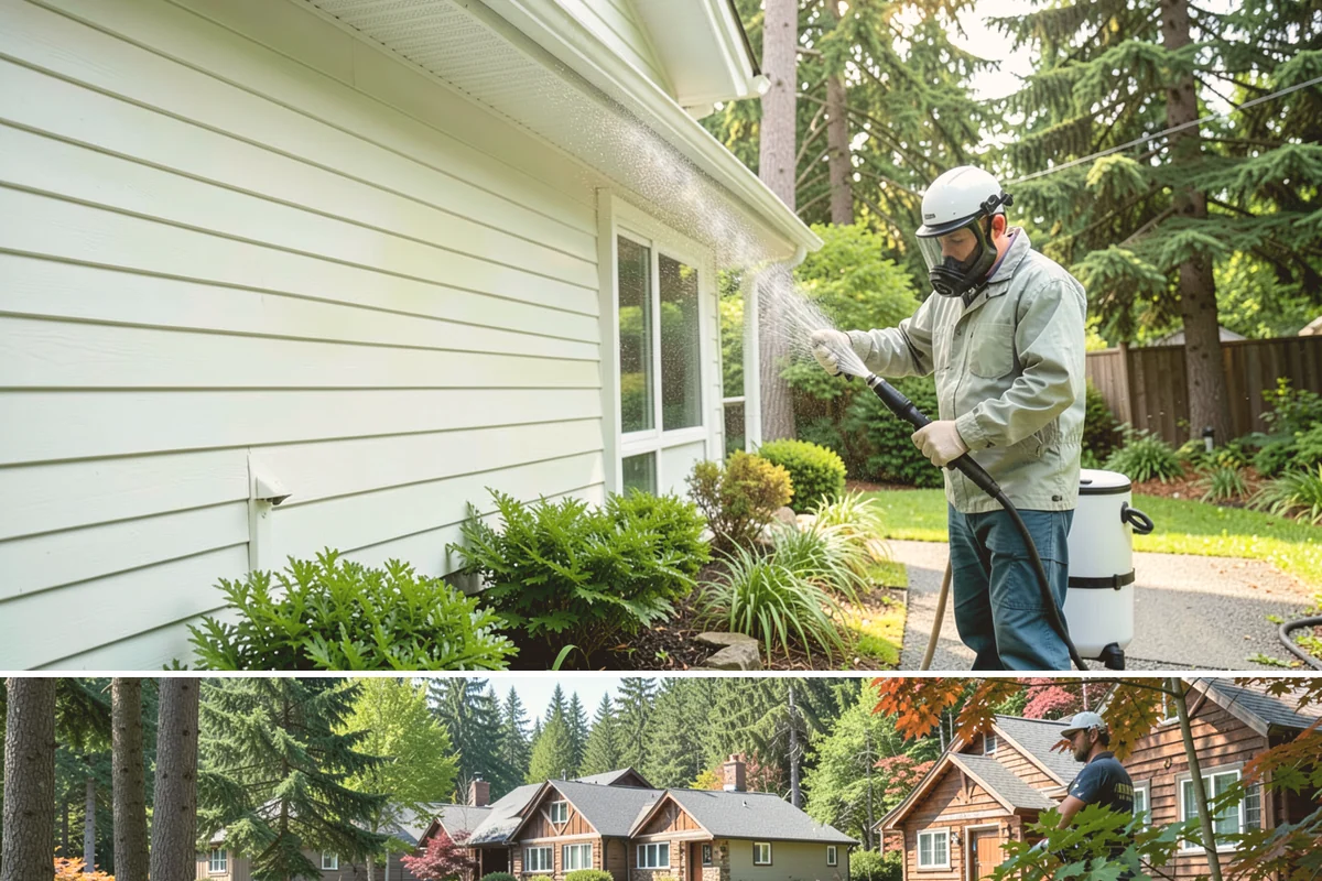 Driveway Oil Stain Removal in Edgewood, Pierce County, WA - Warmer summer temperatures help degreasers work faster and lift oil more effectively.