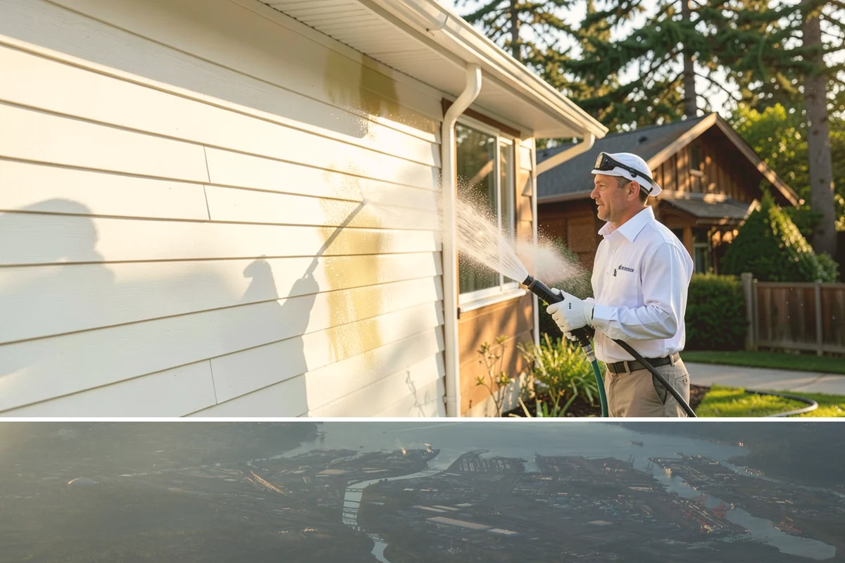 Driveway Oil Stain Removal in Fife, Pierce County, WA - Warmer summer temperatures help degreasers work faster and lift oil more effectively.