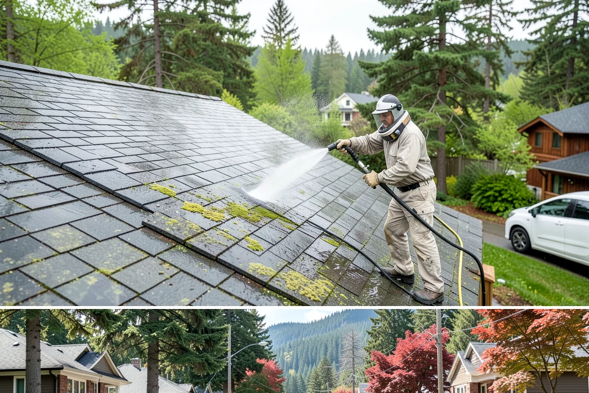 Driveway Oil Stain Removal in Hunts Point, King County, WA - Warmer summer temperatures help degreasers work faster and lift oil more effectively.