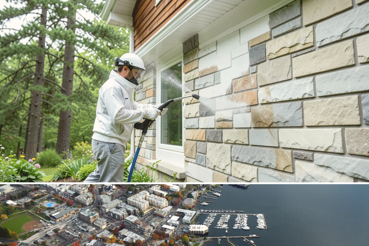 Driveway Oil Stain Removal in Kirkland, King County, WA - Warmer summer temperatures help degreasers work faster and lift oil more effectively.