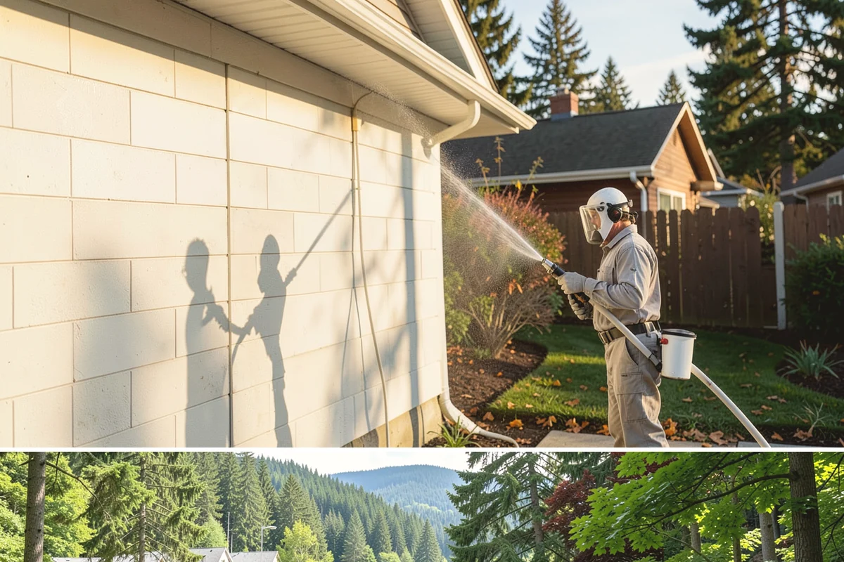 Driveway Oil Stain Removal in Lake Forest Park, King County, WA - Warmer summer temperatures help degreasers work faster and lift oil more effectively.