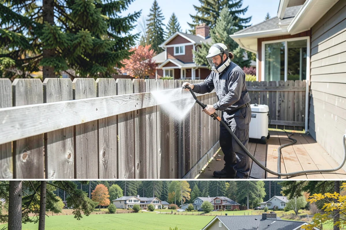 Driveway Oil Stain Removal in Lyman, Skagit County, WA - Warmer summer temperatures help degreasers work faster and lift oil more effectively.