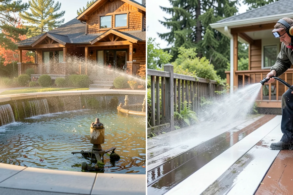 Driveway Oil Stain Removal in Maple Valley, King County, WA - Assess the age and depth of the oil staining