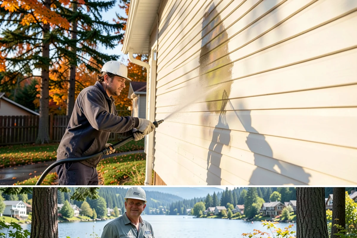 Driveway Oil Stain Removal in Milton, King County, WA - Warmer summer temperatures help degreasers work faster and lift oil more effectively.