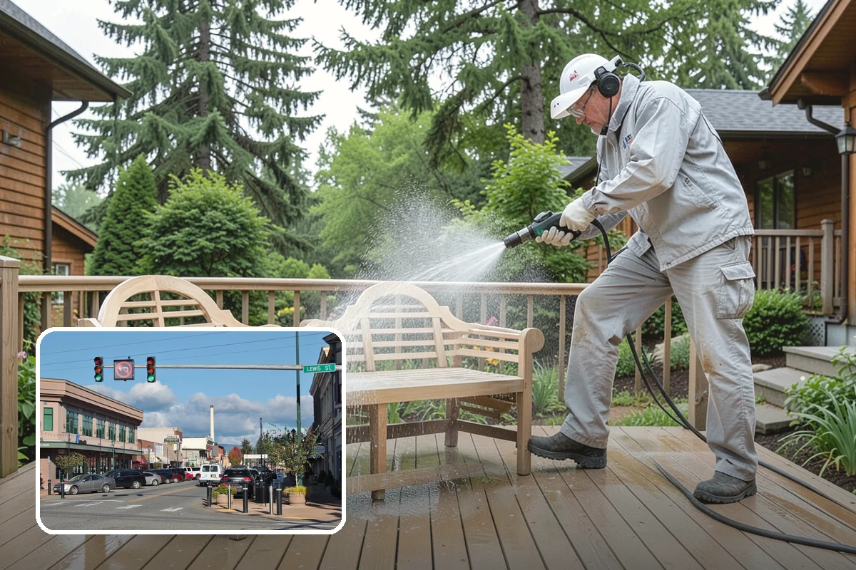 Driveway Oil Stain Removal in Monroe, Snohomish County, WA - Draws penetrated oil out of porous concrete