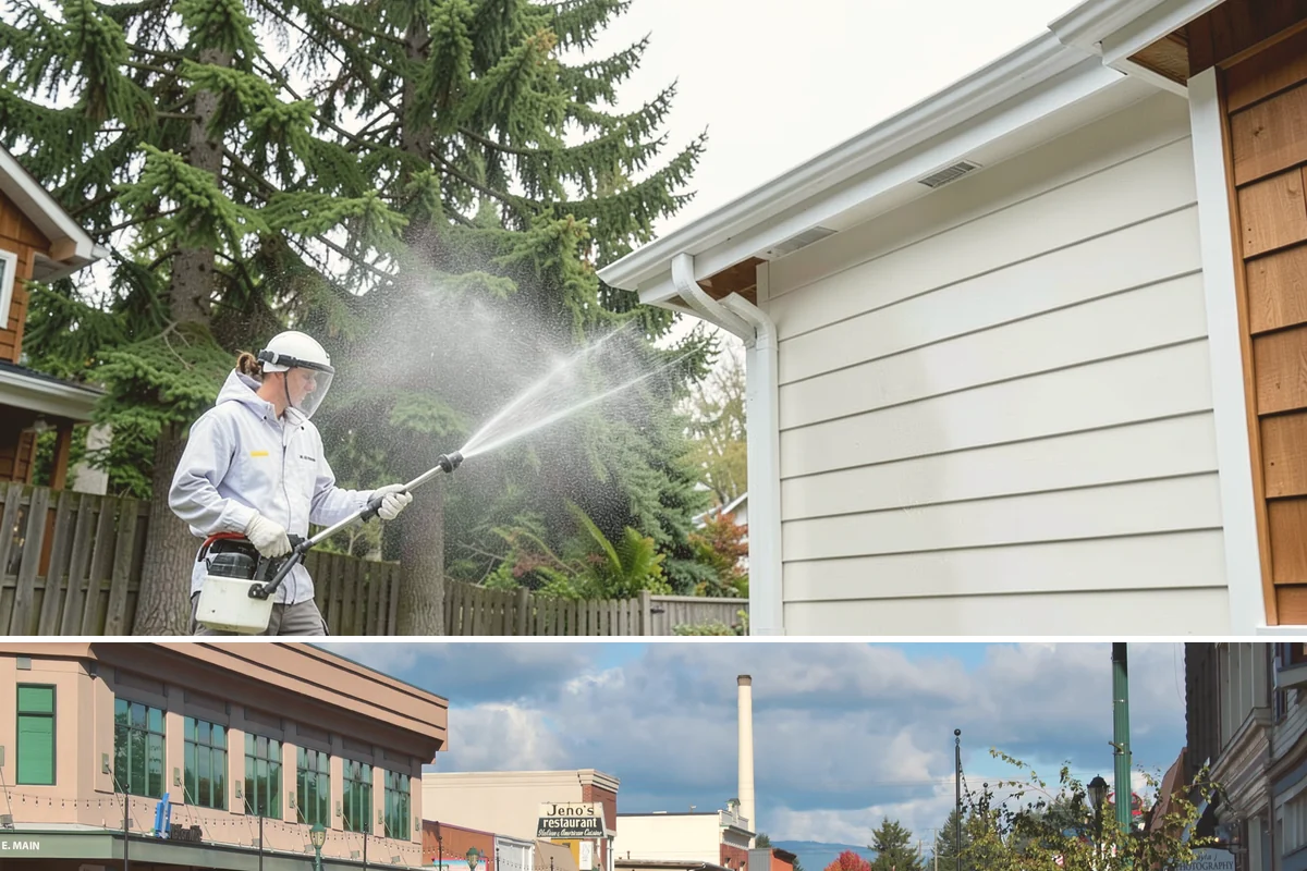 Driveway Oil Stain Removal in Monroe, Snohomish County, WA - Warmer summer temperatures help degreasers work faster and lift oil more effectively.
