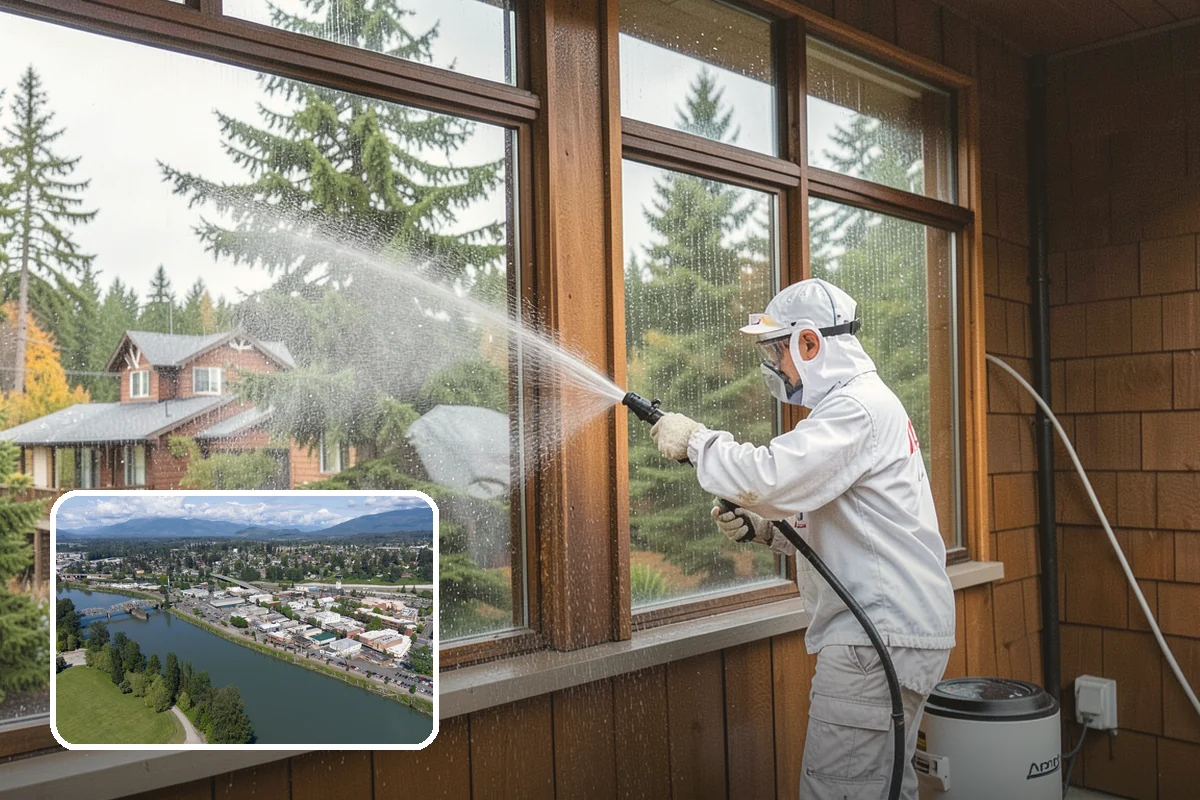 Driveway Oil Stain Removal in Mount Vernon, Skagit County, WA - Draws penetrated oil out of porous concrete