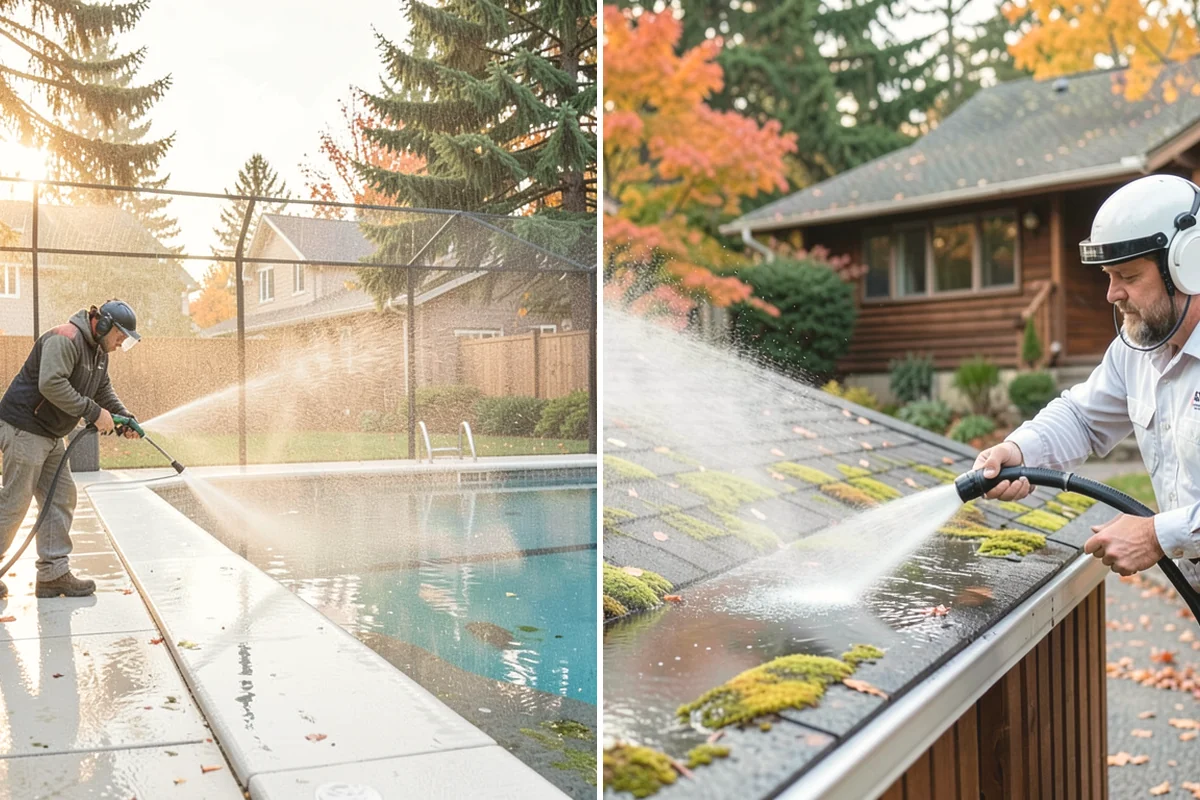 Driveway Oil Stain Removal in Mountlake Terrace, Snohomish County, WA - Assess the age and depth of the oil staining