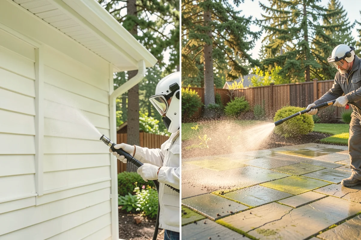 Driveway Oil Stain Removal in Newcastle, King County, WA - Assess the age and depth of the oil staining