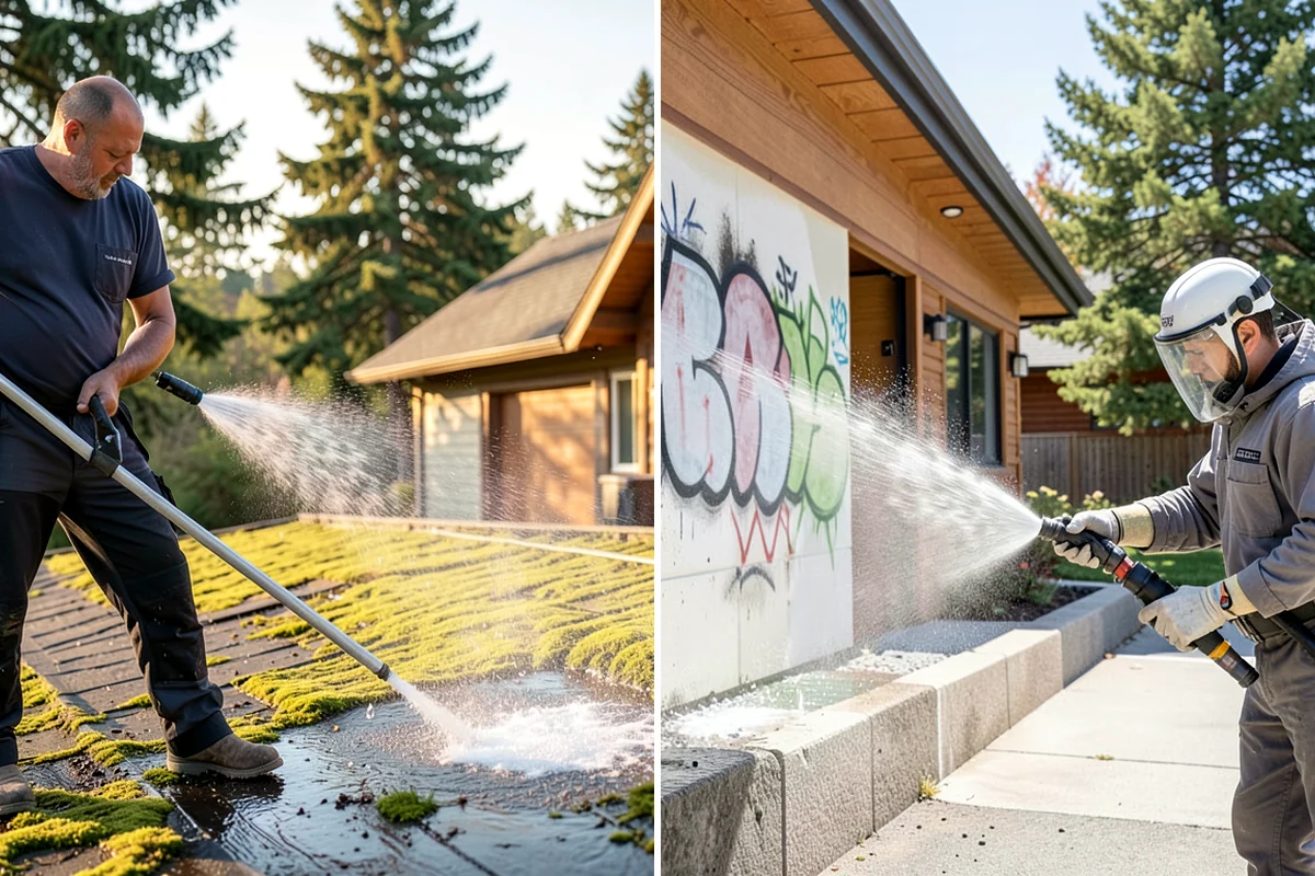 Driveway Oil Stain Removal in Normandy Park, King County, WA - Assess the age and depth of the oil staining