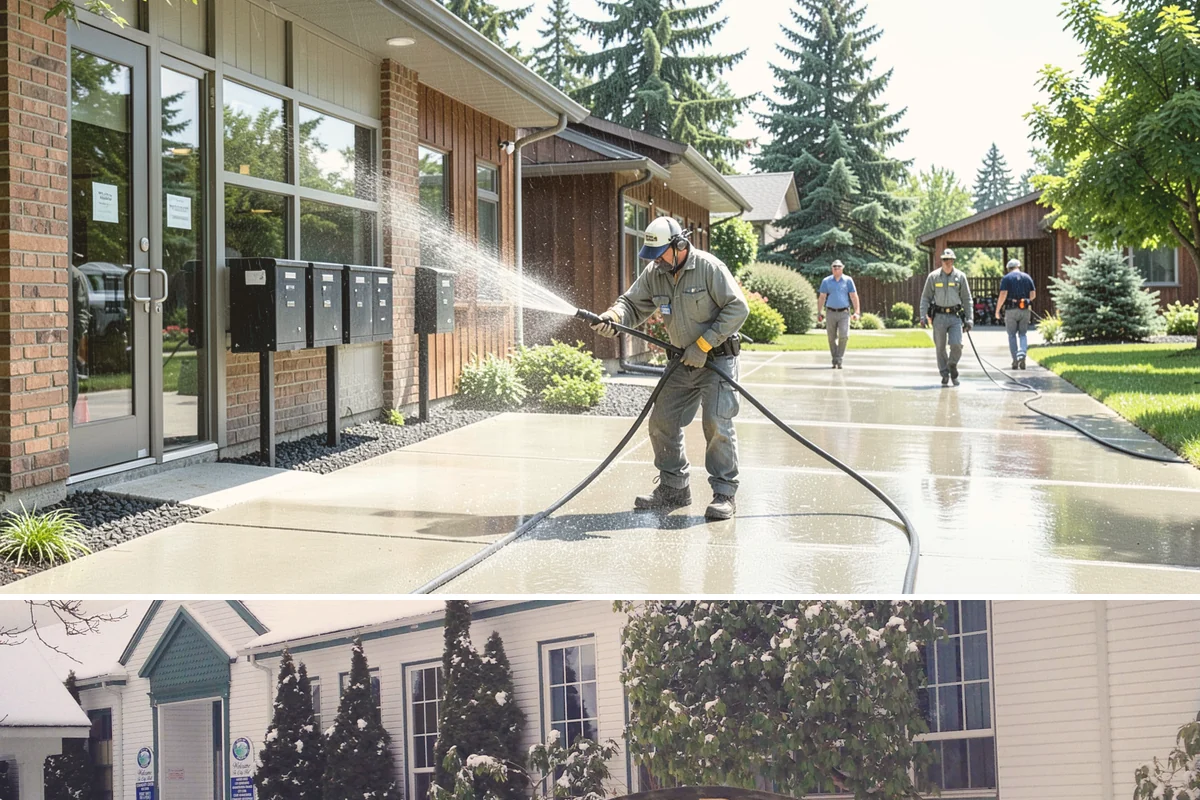 Driveway Oil Stain Removal in Pacific, King County, WA - Warmer summer temperatures help degreasers work faster and lift oil more effectively.