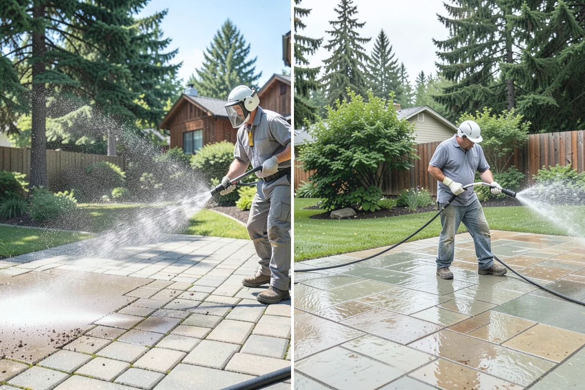 Driveway Oil Stain Removal in Roy, Pierce County, WA - Assess the age and depth of the oil staining