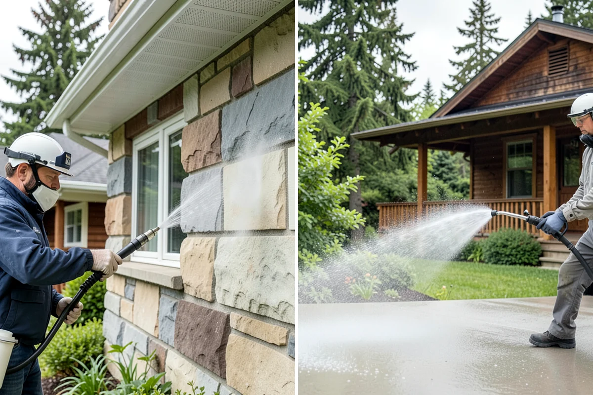 Driveway Oil Stain Removal in SeaTac, King County, WA - Assess the age and depth of the oil staining